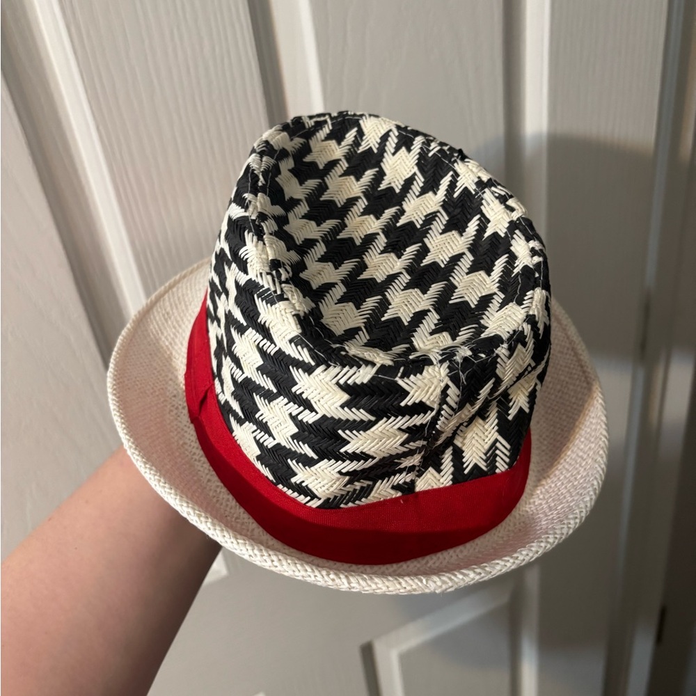 Houndstooth fedora - Picture 3 of 3